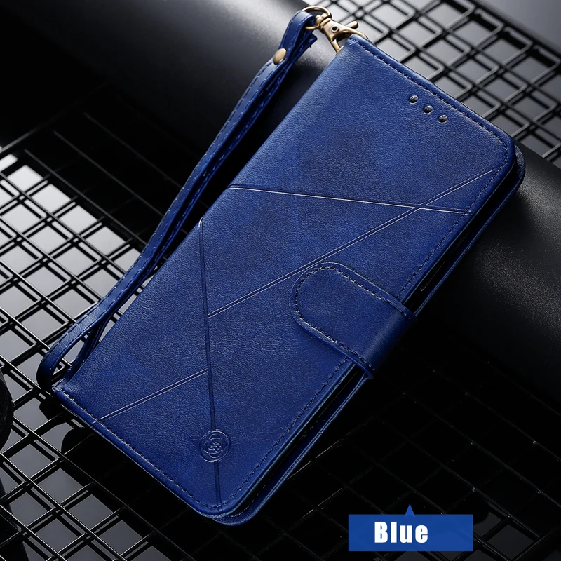 Чехол книжка из искусственной кожи для Huawei Honor 20 s ударопрочный чехол бумажник с