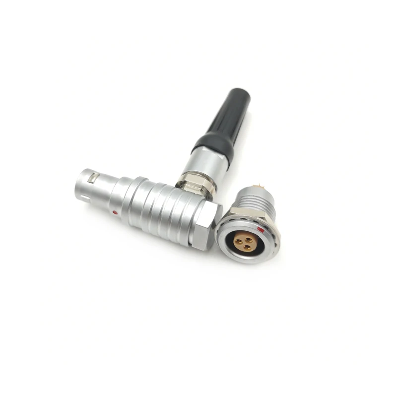 FHG EGG 1B 2 3 4 5 6 7 8 10 14 16 Pin Right Angle Male Plug and Female Socket Connector | Connectors