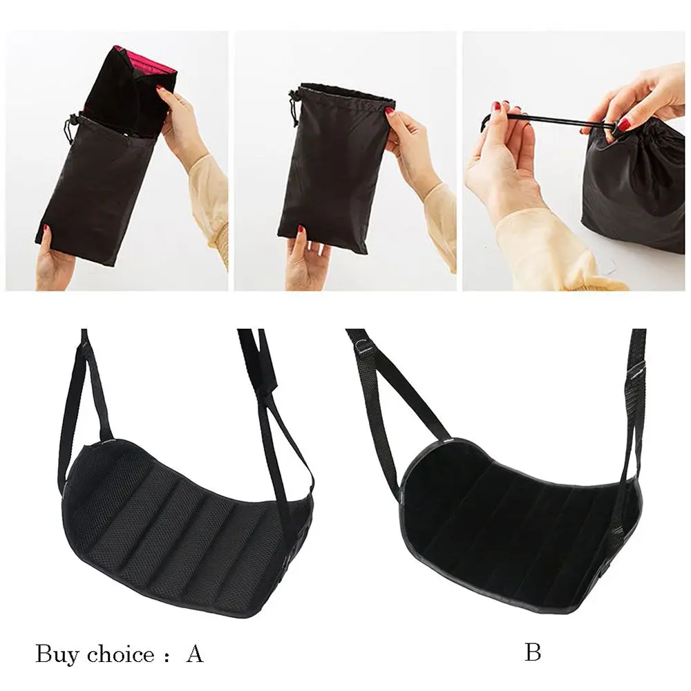 Подставка для ног портативная путешествий подставка переноски офиса гамак