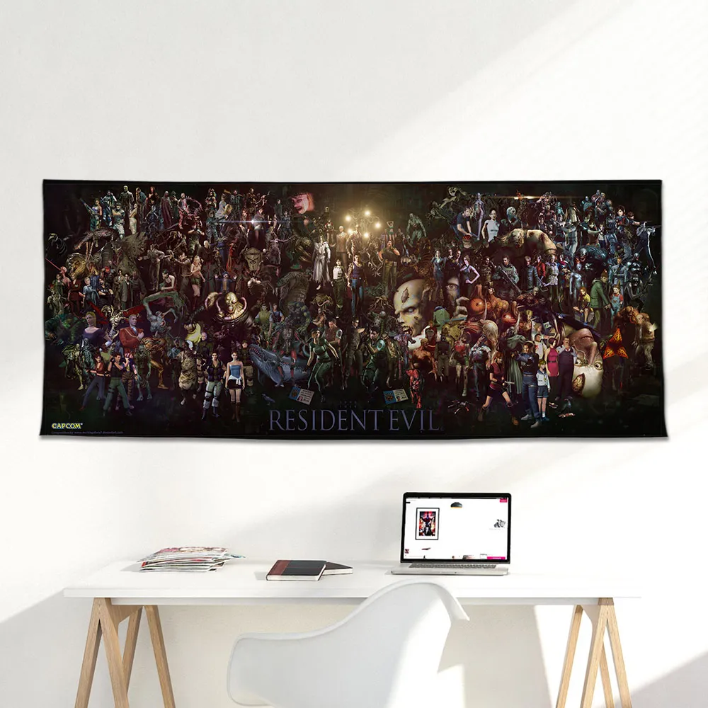 

Video game canvas poster Decorative painting Leon Ada Wong Jill living room bedroom oversized waterproof wall art painting