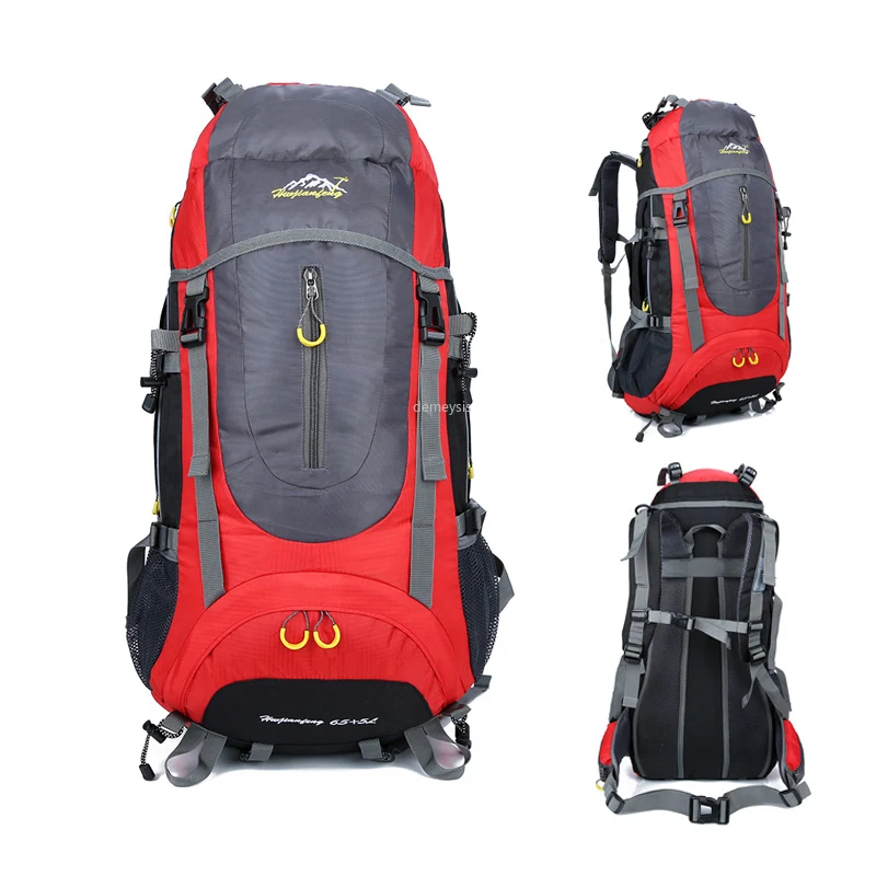 65L Большой Вместительный походный рюкзак водонепроницаемый для альпинизма