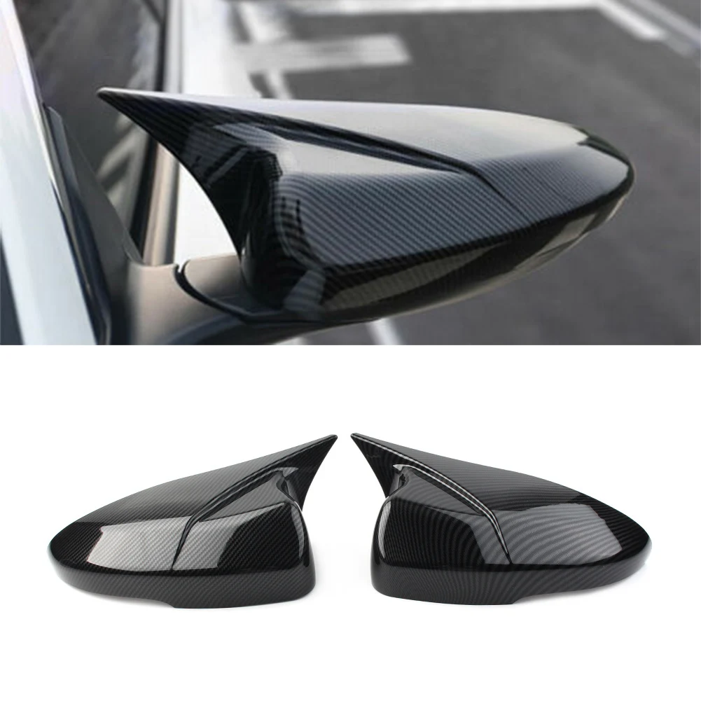 

Carbon Fiber ABS Auto Rearview Side Mirrors Cap Cover Decorative Trim For Honda Accord 2018 2019 2020 Deluxe Version