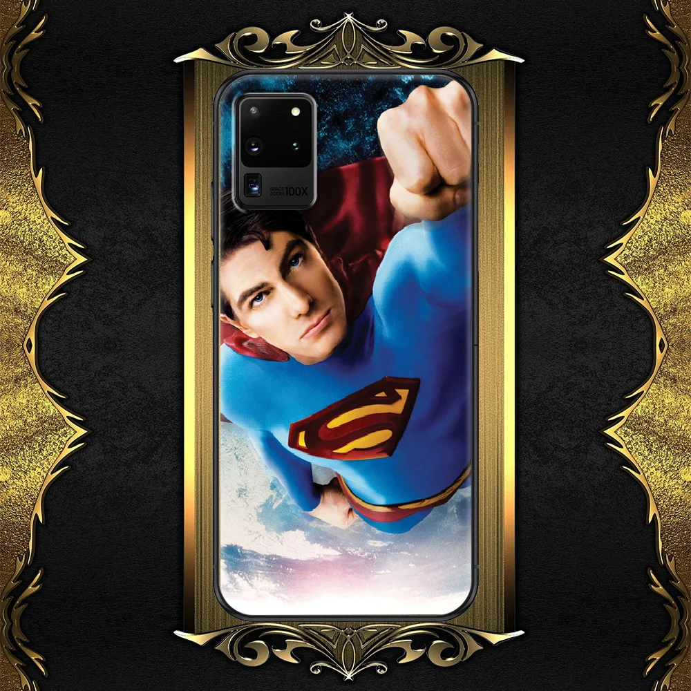 

Supergirles-Superwomanes-Supermanes Phone case For Samsung Galaxy Note 4 8 9 10 20 S8 S9 S10 S10E S20 Plus UITRA Ultra black 3D