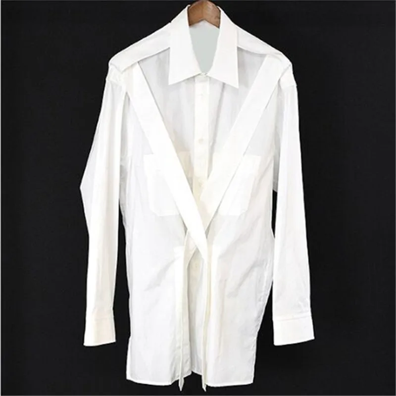 2020 Yohji shirting yohji назад показ yamamoto yoshi custom чистый хлопок S 6XL! Мужская одежда больших