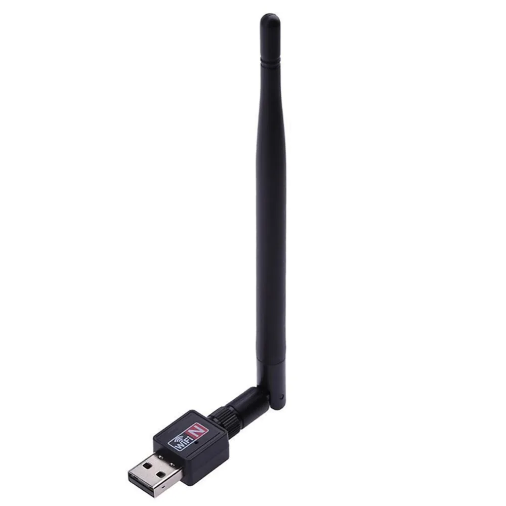 Беспроводной 600 Мбит/с WiFi роутер адаптер USB 2,0 ПК сетевой LAN Карта ключ с антенной wifi адаптер Wi-Fi антенна hackintosh