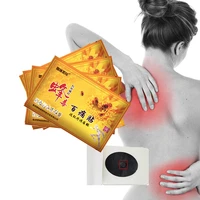 60pcs far infrared pain relief plaster knee injury muscle fatigue chinese medicines bee venom magnet patch plaster pain killer