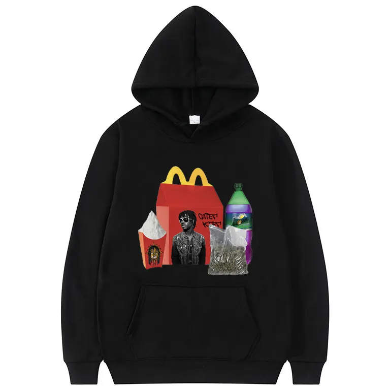 

Chief Keef Hip Hop Hoodie Fashion Harajuku Print Unisex Hoodies Comfortable Cotton Hooded Men Streetwear Women Loose Sweatshirt
