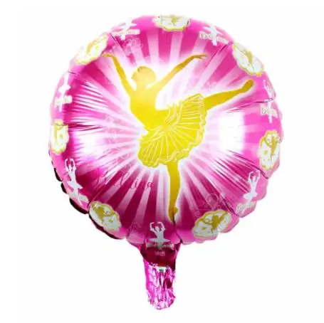 10 шт. цветные музыкальные шары с двойными нотами балетные для девочек вечерние