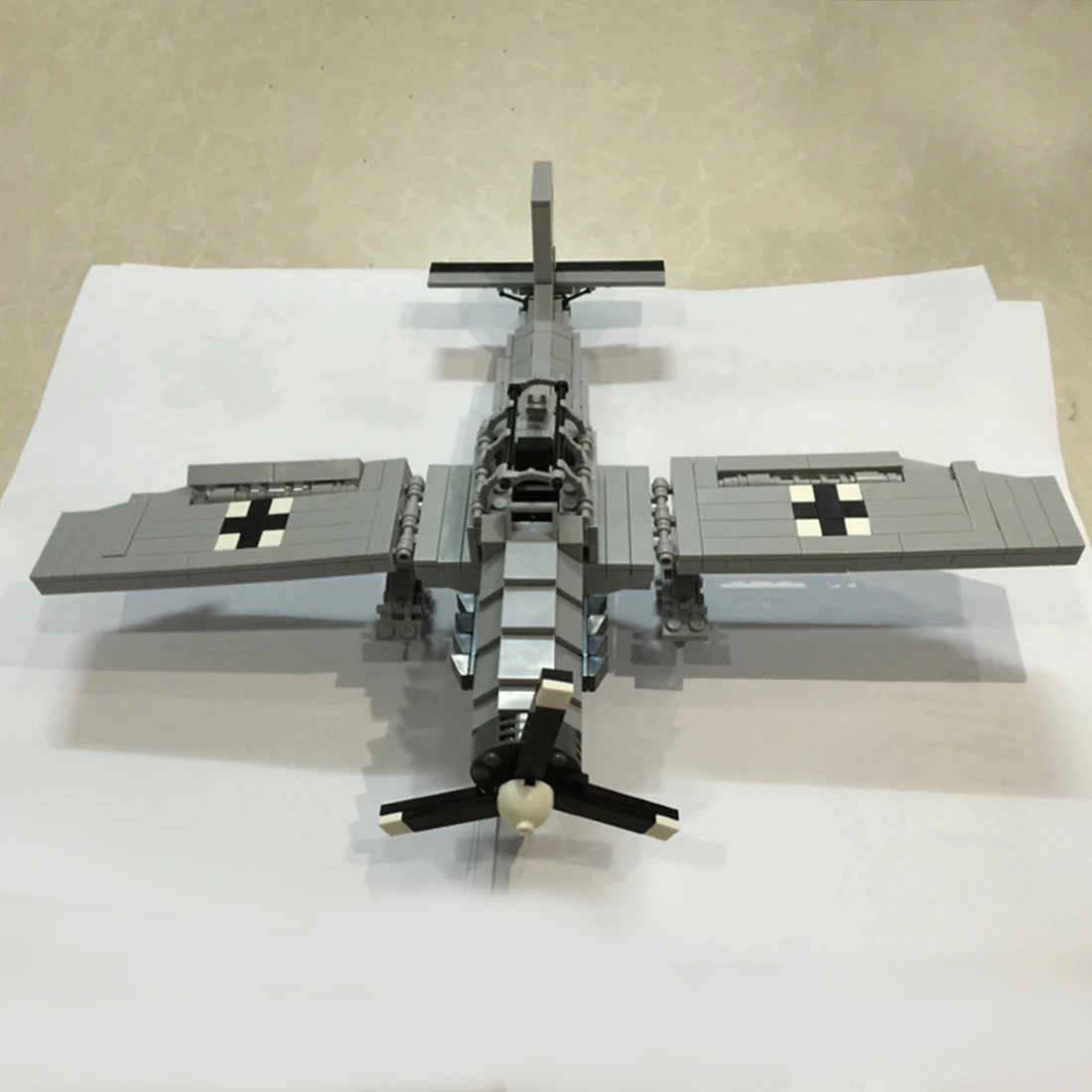 440 шт Мпц Stuka бомбер кирпичи Второй мировой войны Военный бомбардировщик сборка