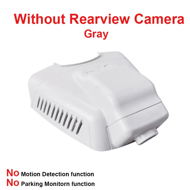 Gray No Rear Lens Kampacar HD Автомобильный Wifi DVR видеорегистратор Novatek 96658 для Mercedes Benz E Class E180L E200L E200L W211 W212 W213 Автомобильный видеорегистратор с двумя объективами - Название цвета: Gray No Rear Lens