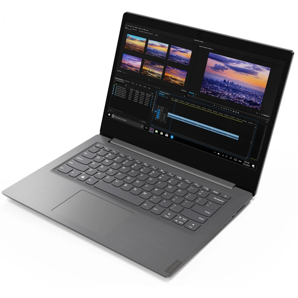 Ноутбук 14" FHD Lenovo V14-IGL grey (Cel N4020/4Gb/128Gb/noDVD/VGA int/DOS) (82C2001ARU) | Компьютеры и офис