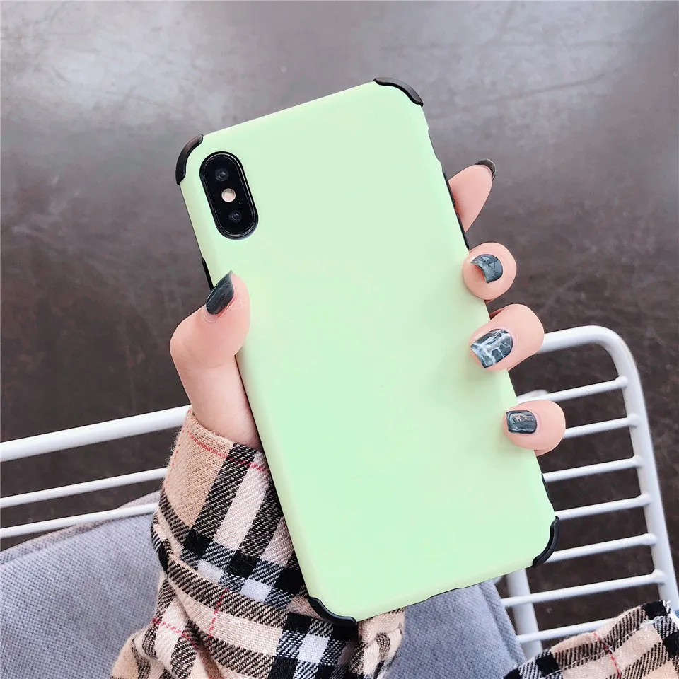 Full Protective Silicone case fundas carcasa For Apple iPhone X XR XS MAX 8 7 plus 6 6s rubber covers |