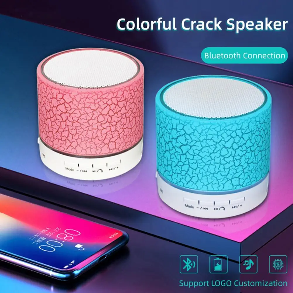 

A9 портативный Bluetooth-динамик со светодиодной подсветкой, U-диск, TF-карта, сабвуфер, музыкальный плеер для телефона