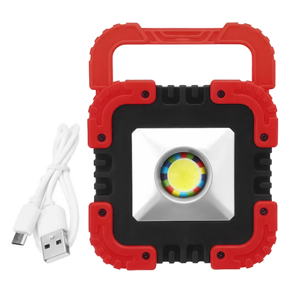 Outdoor Portable USB Rechargeable Camping Solar Power LED COB Work Light Lamp For Tent Lanterns Hiking | Спорт и развлечения