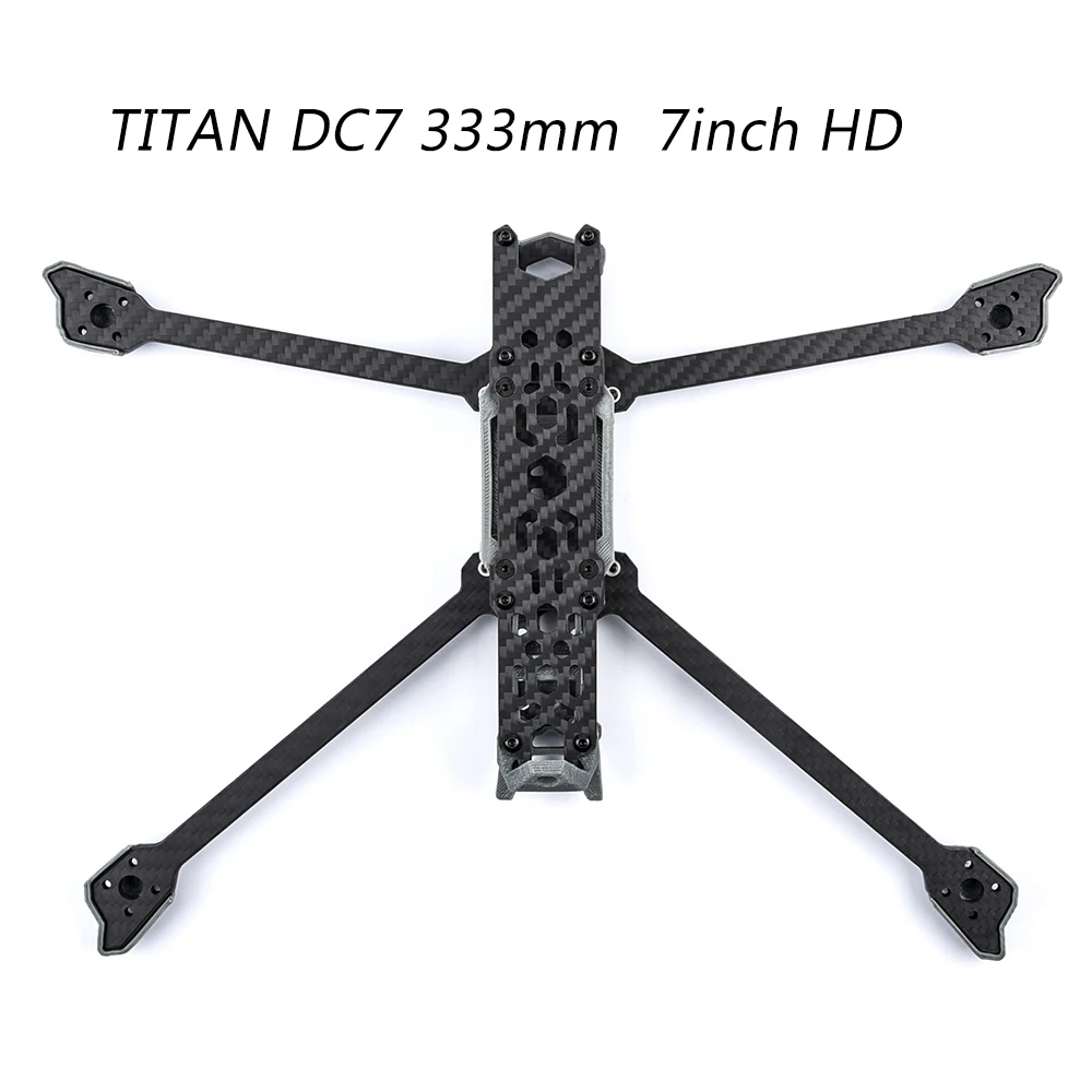 TITAN DC7 333 мм 7 дюймов/DC5 V1.4 222 5 дюймов HD рама для фристайла с совместимые пропеллеры