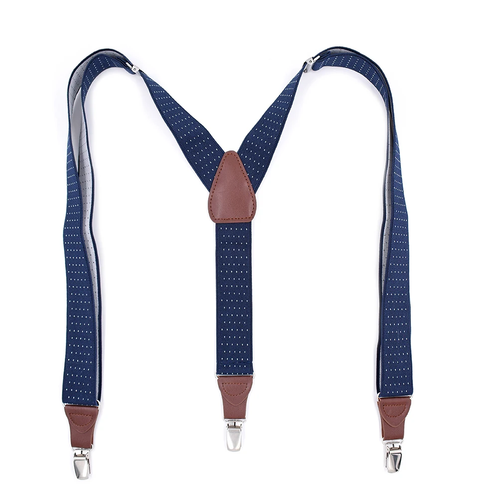 Регулируемые эластичные подтяжки с крепкими зажимами для женщин и мужчин