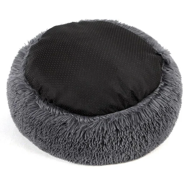 Donut Mand Dog Accessories for Large Dogs Cat's House Plush Pet Bed for Dog XXL Round Mat For Small Medium Animal Calming 100CM 4