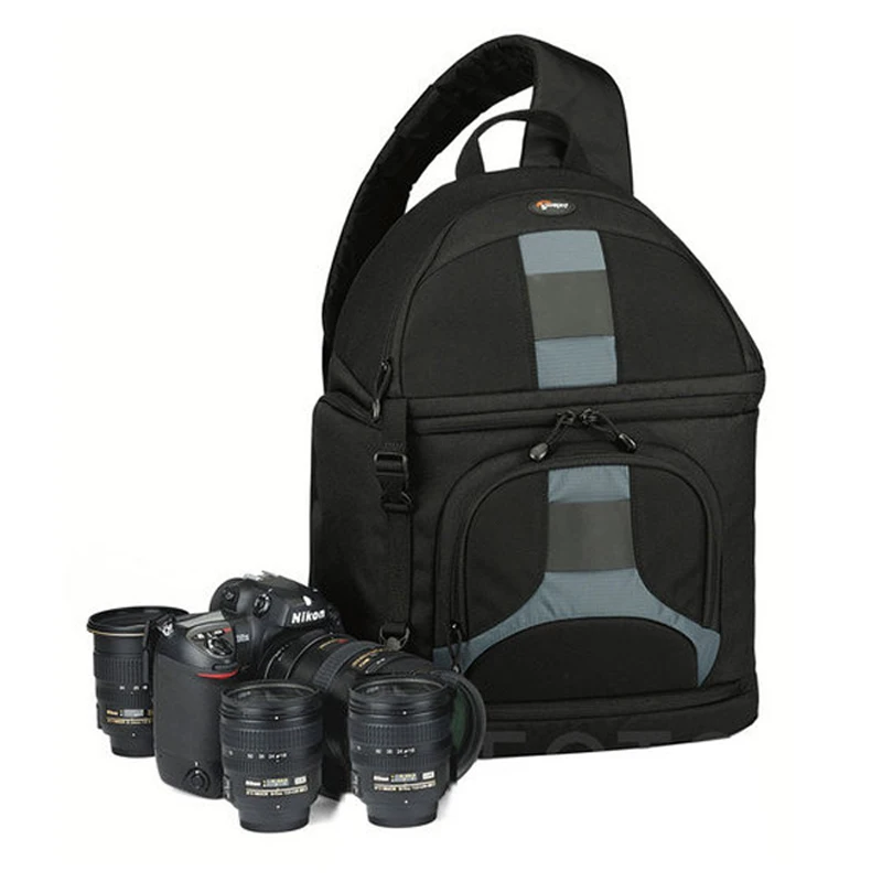 Сумка слинг Lowepro SlingShot 300 AW для DSLR камеры фото с крышкой погоды бесплатная