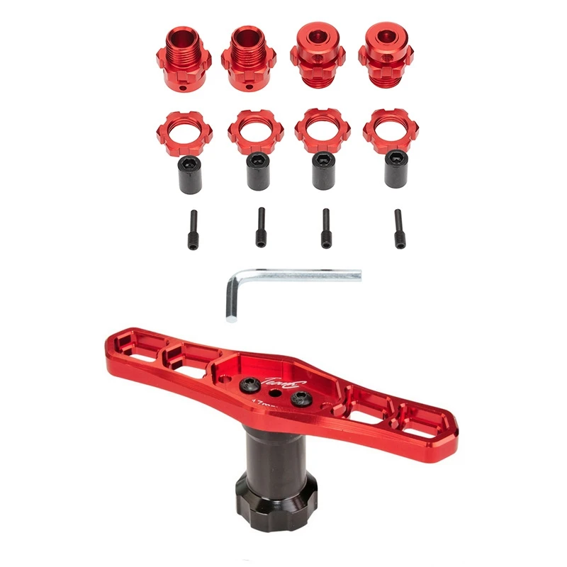 Инструменты для установки шестигранных гаек 17 мм втулка с 4 шт. адаптеров