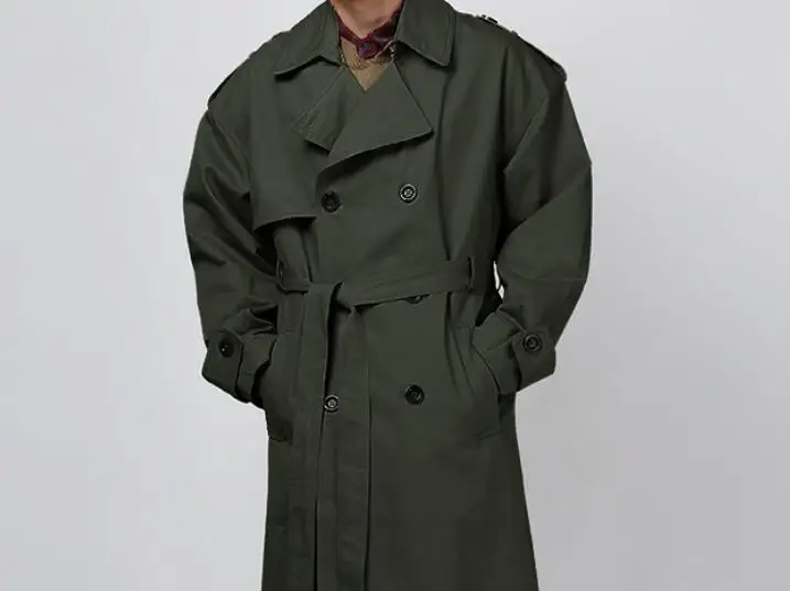 S-6XL популярная/Весенняя Мужская Новая модная двубортная куртка большого размера
