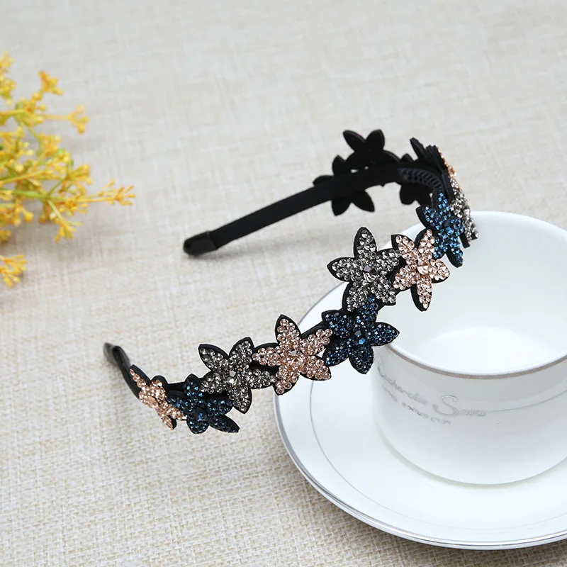 Fashion Simplicity Star Hair Wear Diamond Hair Accessories Custom Made for Women Nonslip Girl Exquisite Dhairpin Hair Hair Wear