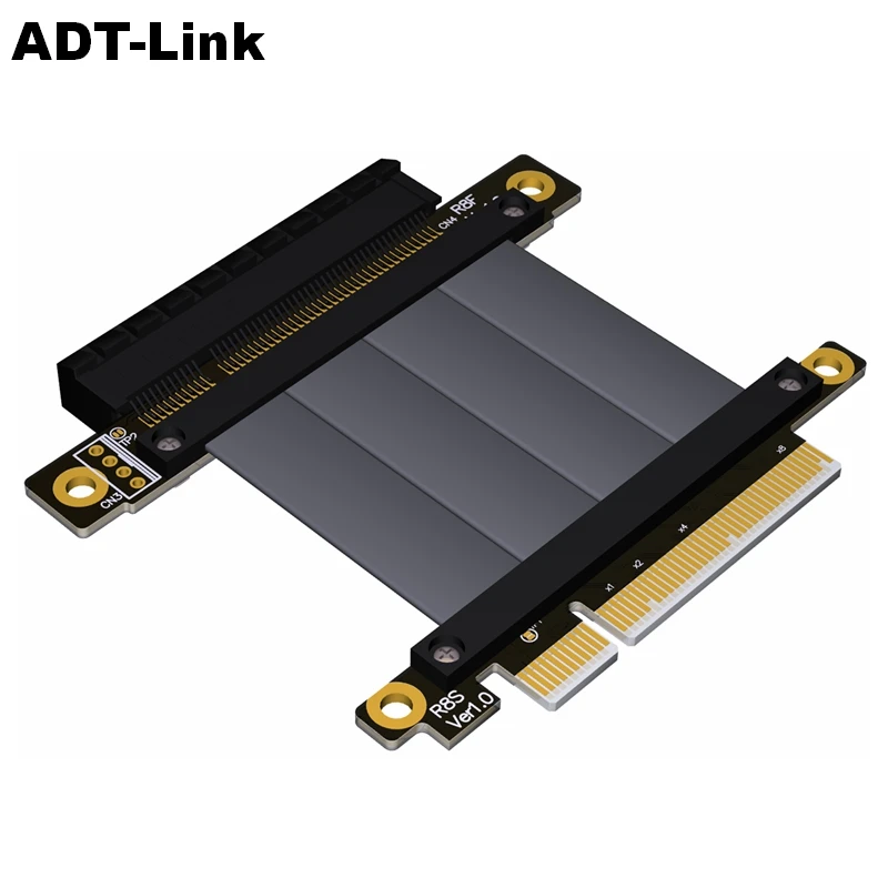 Адаптер PCIe x8 для видеокарт удлинитель PCI express в кабель расширения