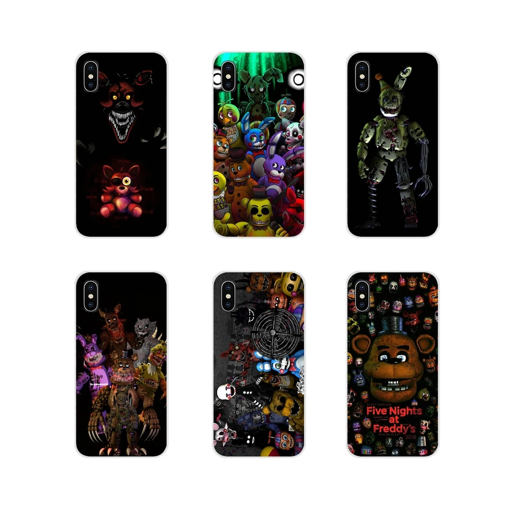 SFM Fnaf АНИМАТРОНИКА аниме для Xiaomi Redmi 4A S2 Note 3 3S 4 4X 5 Plus 6 7 6A Pro Pocophone F1 аксессуары чехлы