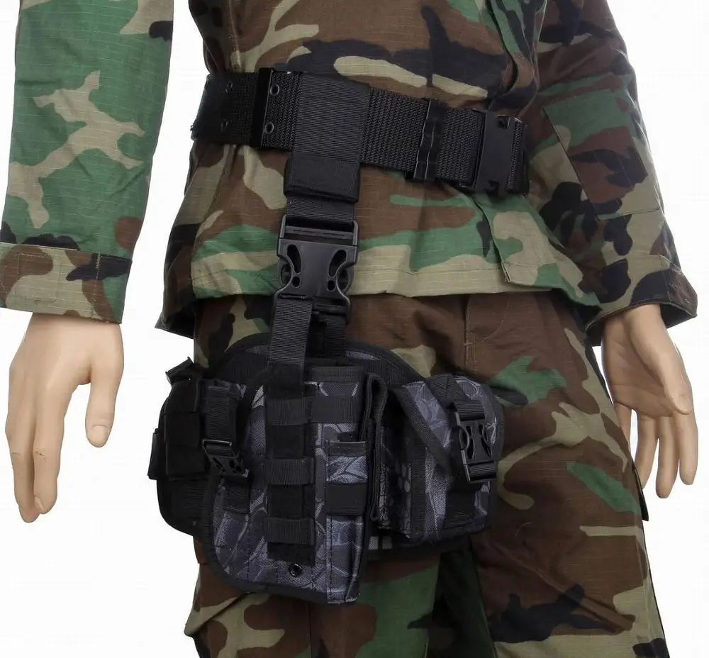 Универсальная тактическая кобура для пистолета набедренная чехлы армейские