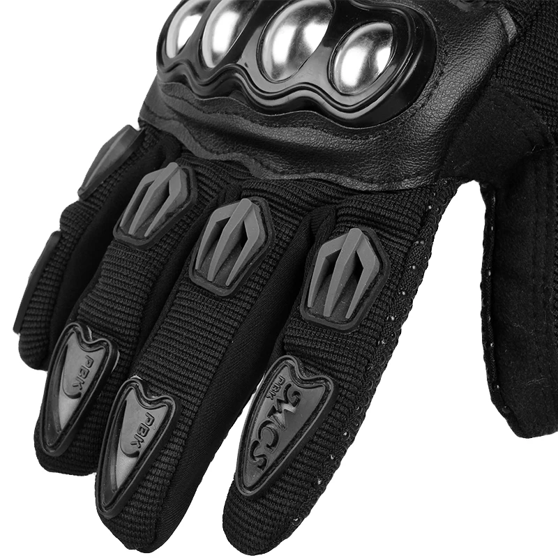 Мотоциклетные Перчатки с закрытыми пальцами Нескользящие из нержавеющей стали