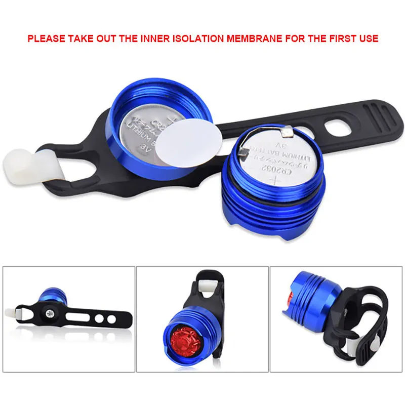 Велосипедный задний светодиодный фсветильник PHMAX Предупреждение ПА для горного