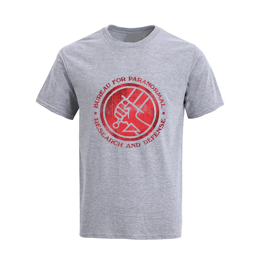 

Новое поступление, мужские рубашки HELLBOY BPRD, красочные рубашки, повседневные футболки с графическим рисунком, популярная одежда стандарта 3XL,...