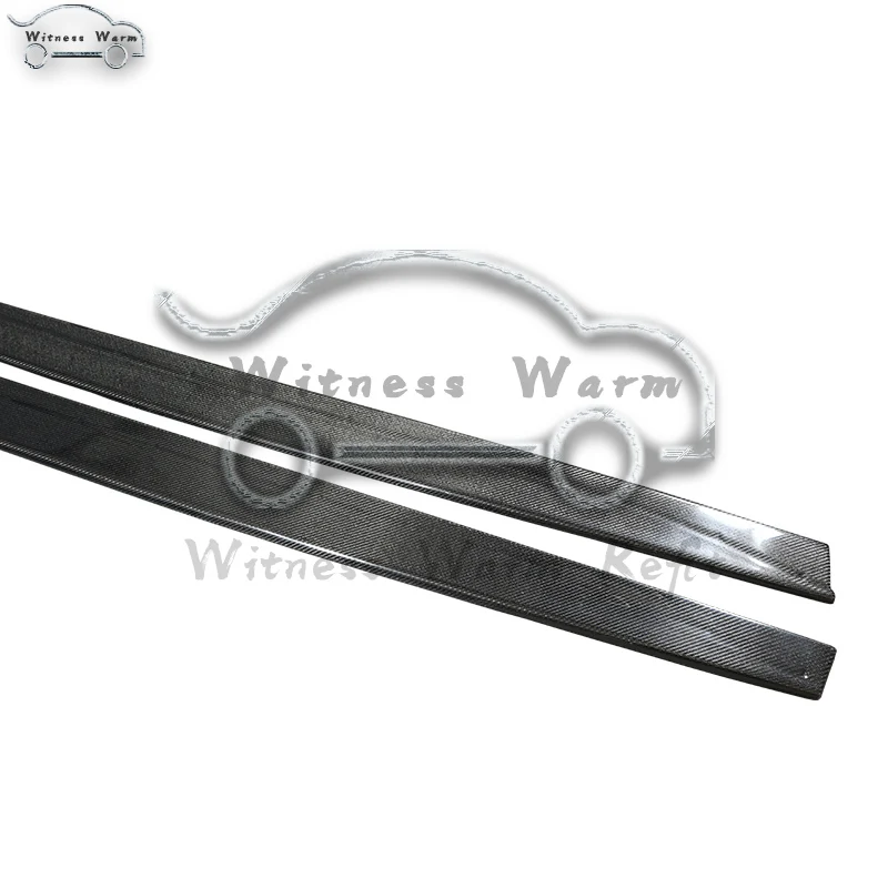 Автомобильная боковая юбка из углеродного волокна для M4 M3 фартук BMW F80 F82 Sedan Coupe 2015