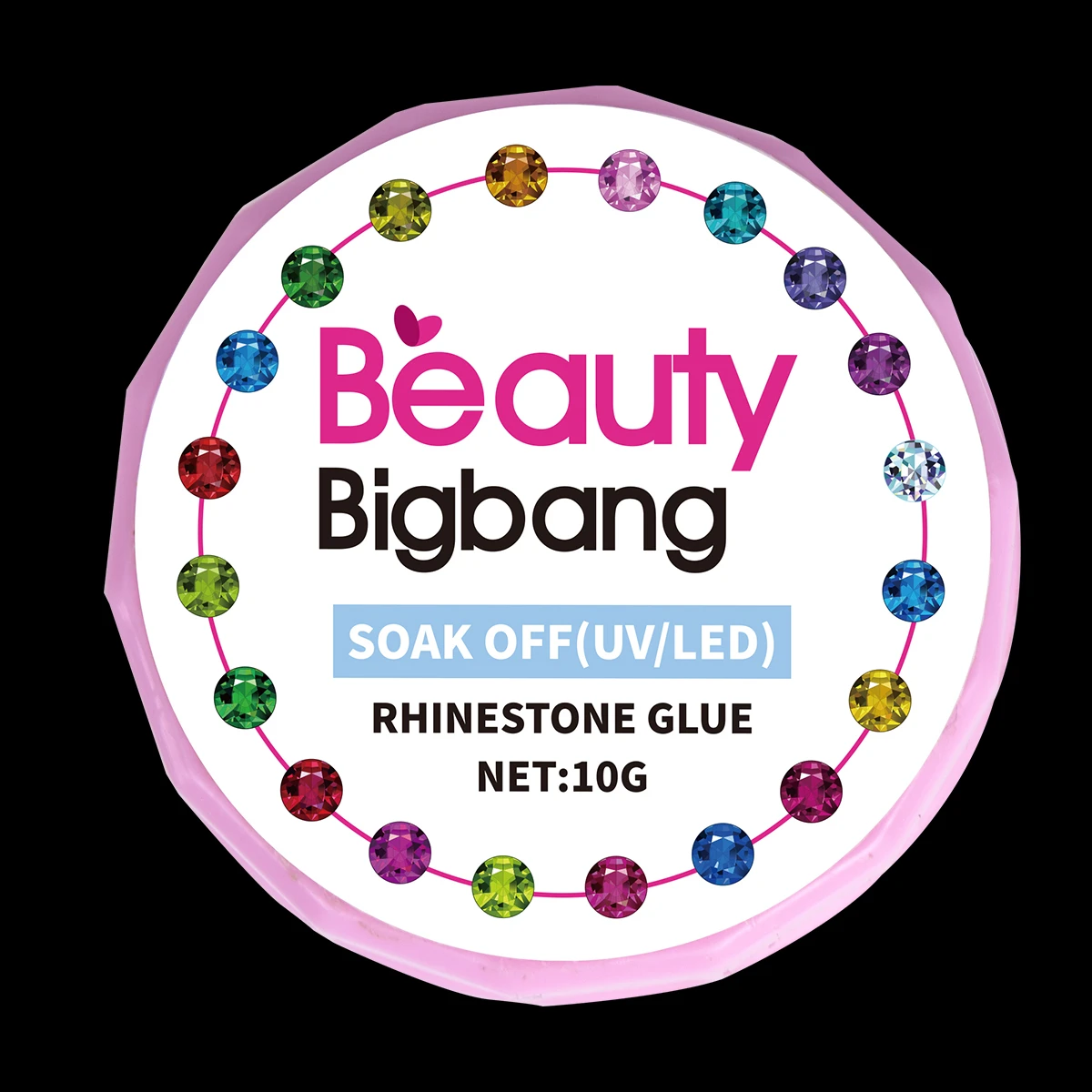 Суперлипкий клей Beautybigbang10g гель для ногтей УФ-гель стразы дизайна металлические