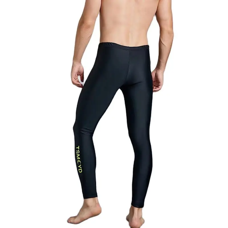 2021 Rash Guard Swimsuit Pants Lycra Quick Dry Yoga Tight Pants Men Women Swimming Surfing Diving Fitness Leggings Drop Shipping