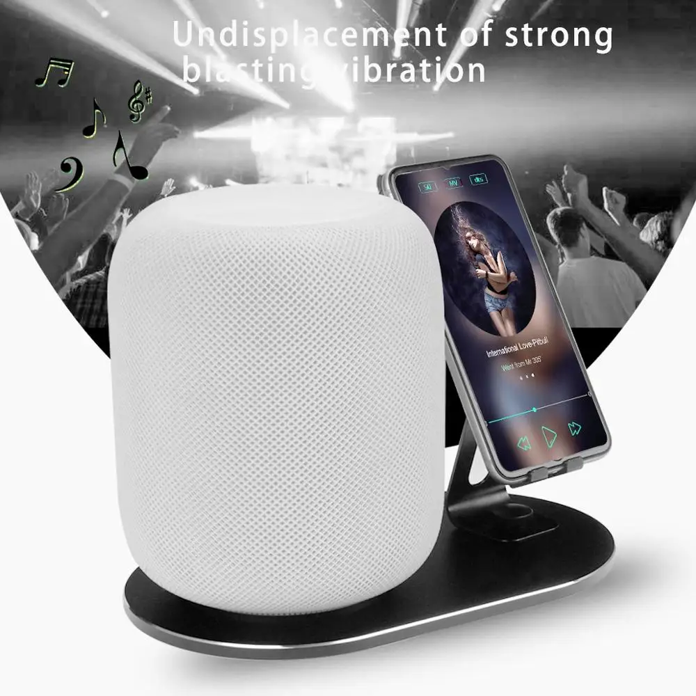 Совместимая док станция Apple HomePod и Cellphones нескользящий настенный кронштейн с
