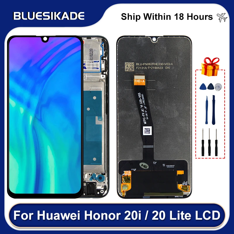 Дисплейный модуль для Huawei Honor 20 lite ЖК-дисплей MAR-LX1H дюйма сенсорный экран HRY-LX1T LRA-TL00