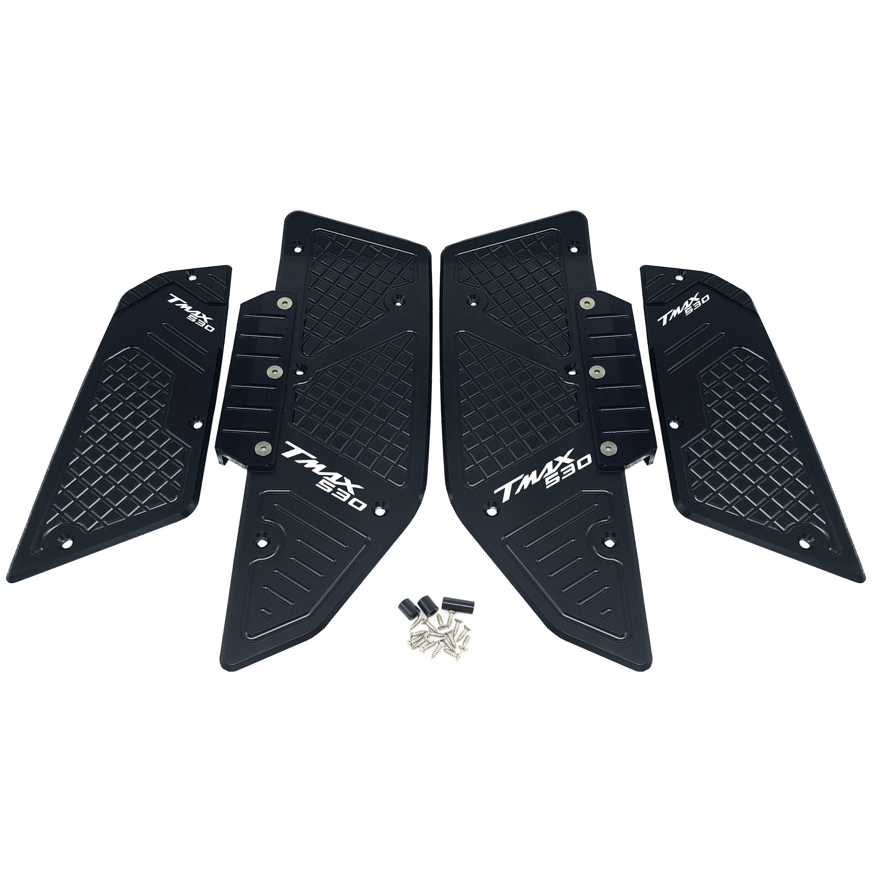 Motorcycle pedal For Yamaha T max tmax 530 tmax530 sx dx 2017-2020 Front and Rear Footrest Footboard Step Floorboards Foot Pegs |