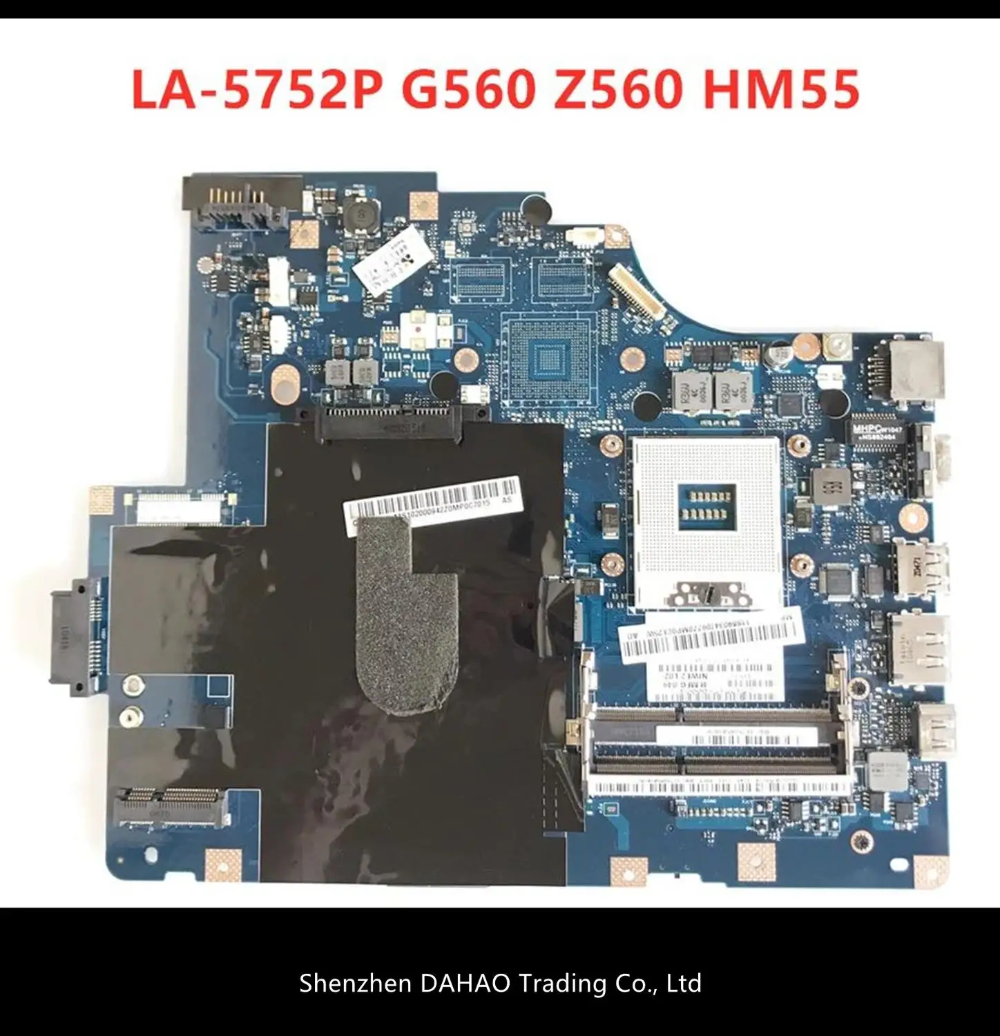 

LA-5752P материнская плата для ноутбука Lenovo G560 Z560 Материнская плата ноутбука NIWE2 LA-5752P Rev: 1,0 с GT310M видеокарта DDR3 100% полностью протестирована