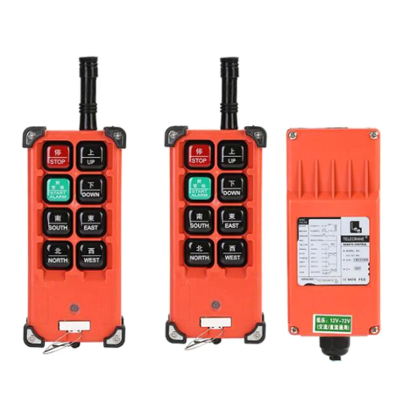 

2*Transmitter+1*receiver Industrial remote controller switches Hoist Crane Control Lift Crane F21-E1B 380V 220V 36V 24V 12V