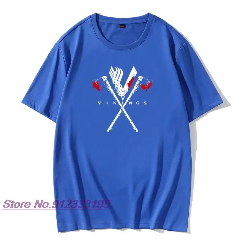 

The Vikings Tool Men's T Shirts Odin Valhalla Viking Humorous Male Tees Camisetas O Neck T-Shirts 100% Cotton Gift Idea Tops