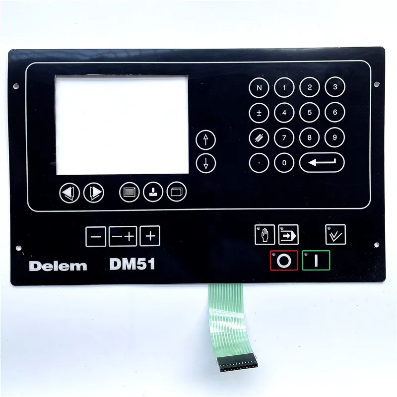 New Replacement Compatible Touch Membrane Keypad for DELEM Bending Machine DM51