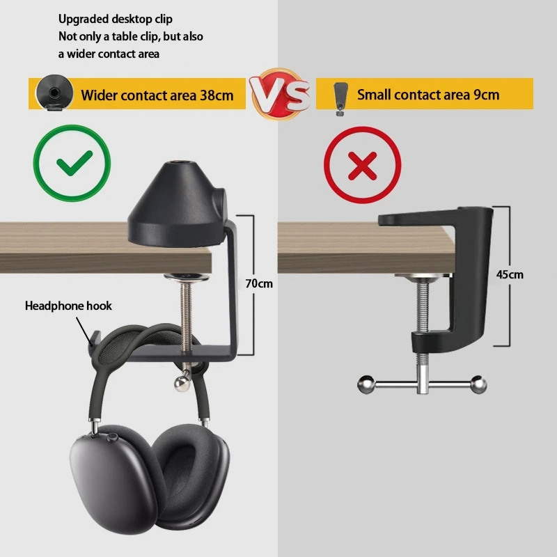 Универсальный зажим для крепления на столе сверхмощный консольный