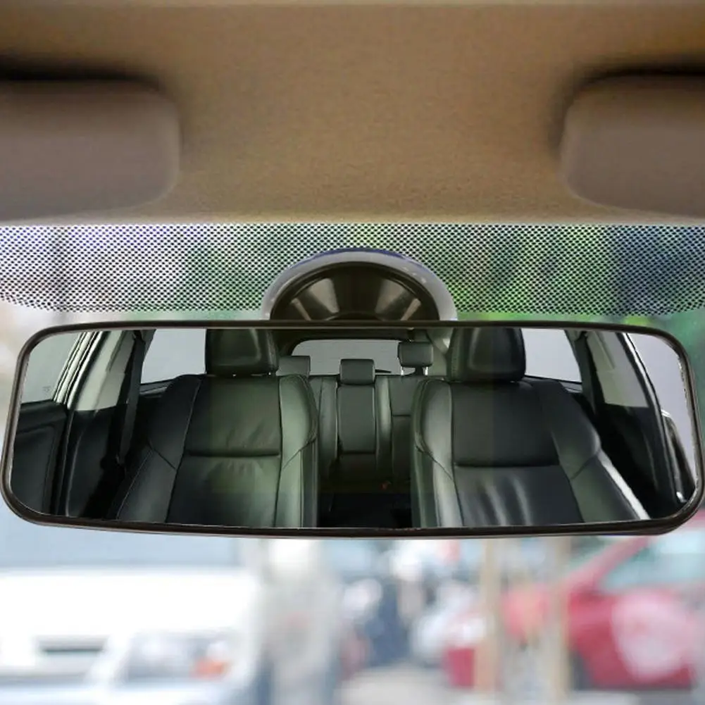 

1pc Car Rear Mirror Interior Rear View Mirror with Car-styling Car Convex Part Wide Mirror Angle Auto Sucker Rear Pvc View E5G4