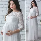 Новейшее платье для беременных мам, реквизит для фотографий, женская одежда для беременных, кружевное платье для беременных, одежда для фотосессии