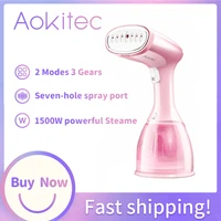 aokitec handheld steamer 1500w powerful garment steamer steam hanging ironing machine steam ironing clothes generator for home