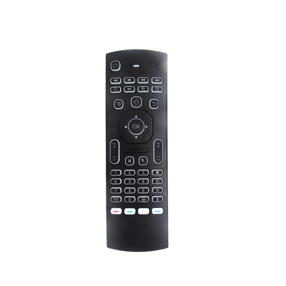 2.4G Wireless Backlit Air Mouse MX3 Remote Russian&ampEnglish Language Keyboard Voice Control for Android X96 HK1 H96 TV Box | Электроника