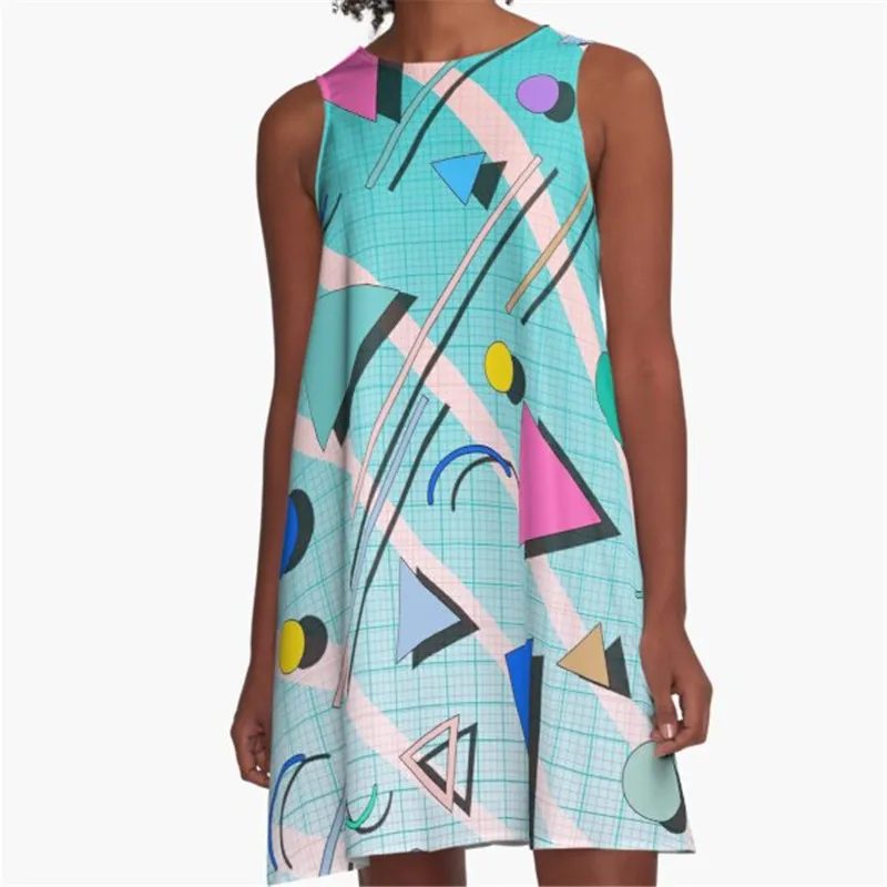 

Fashion Women summer dresses Red Flower Pattern Printed A-Line Boho Dress for women harajuku Sexy ladies mini short beach dress