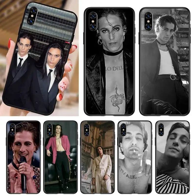 

Maneskin Damiano David Phone Case For Iphone 5 5s se 6 6s 7 8 11 12 X Xs Xr Pro Plus Max Mini