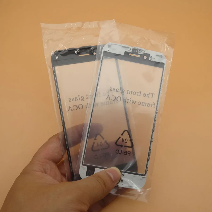 Переднее внешнее стекло с рамкой + OCA для iphone 6s холодный пресс 3 в 1 рамка lcd