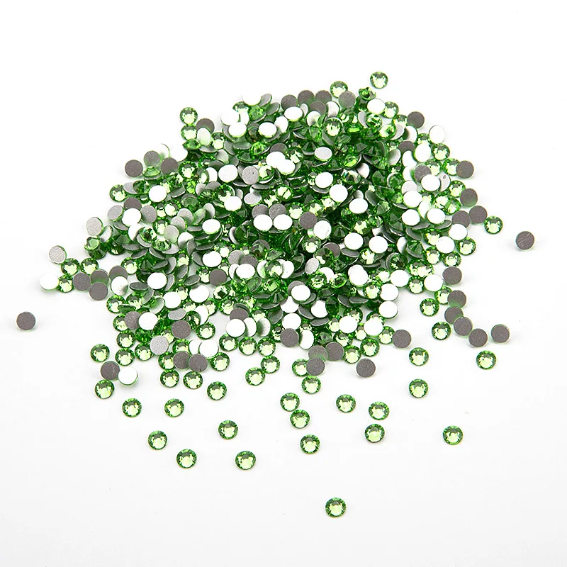 1440 шт. Ss6 стразы из горного хрусталя с плоской задней поверхностью без горячей